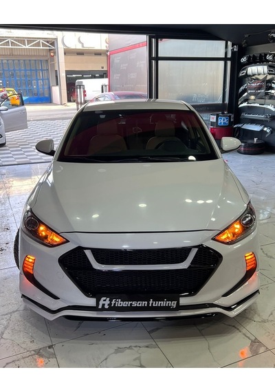 hyundai elentra ön tampon eki ( 2016...)----fibersan tuning