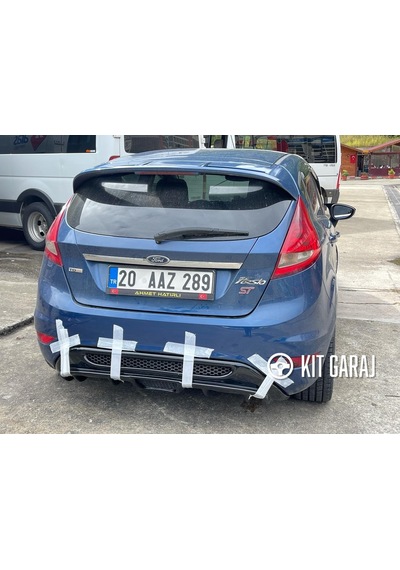 Kit Garaj Ford Fiesta Izgaralı Difüzör Plastik Boyalı