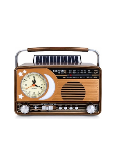 Everton Rt-622 Bluetooth Fm-usb-tf-aux Şarjlı Nostaljik Radyo