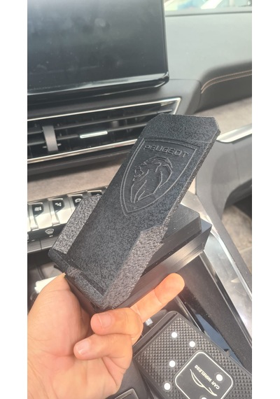 Peugeot 3008 5008 Telefon Tutucu Konsol Araca Özel Tasarım Birebir Uyumlu 1