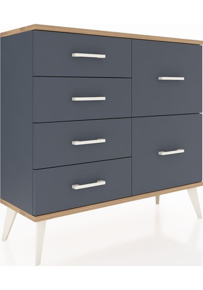 Arges Şifonyer 6 Çekmeceli 88x30x80 Antrasit-çam/antrasit Çam/antrasit Arges Şifonyer 6 Çekmeceli 88x30x80 Antrasit-çam/antrasit Çam/antrasit