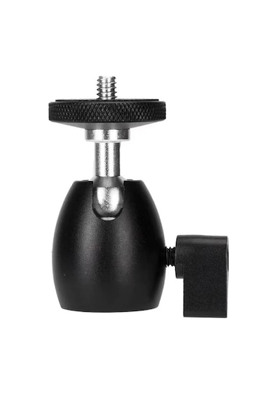 Ayex Ax-bh01 Mini Top Başlı Tripod Kafası Stabil Ve Esnek Açı Ayarlı Ball Head