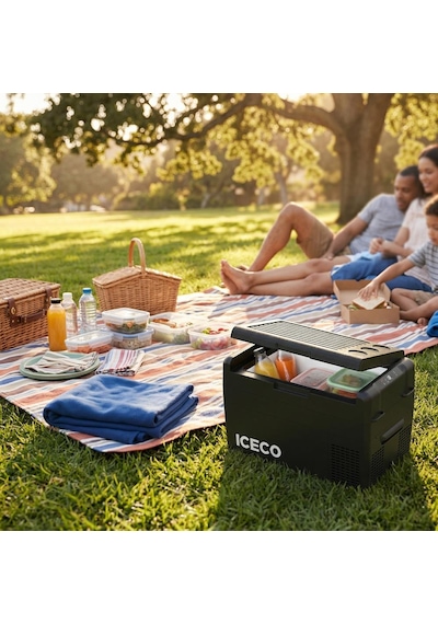 Iceco Mcd25b 12/24volt 25 Litre Kompresörlü Oto Buzdolabı/dondurucu + Buz Kaseti