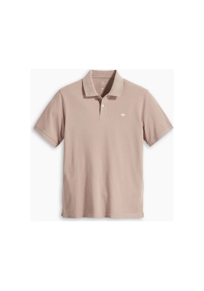 Dockers Erkek Minimalist Polo Yaka Kısa Kol T-shirt - Günlük Kombinleriniz İçin Gülkurusu