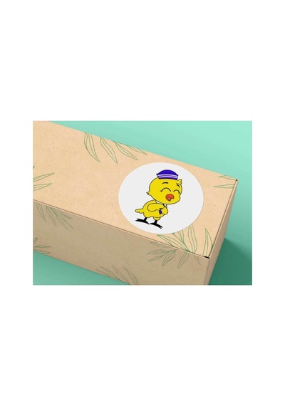 Karışık Çizgi Kahramanalar Etiket Sevimli Hayvanlar Cute Animals 4 Cm 100 Adet Çok Renkli
