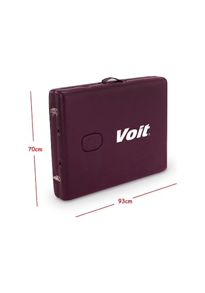Voit 55003 Bordo Çanta Şeklinde Katlanabilir Masaj Masası + Kılıf
