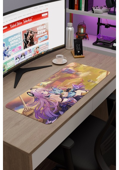 Citlali Genshin Impact Anime Gacha V1 - 70x30 Xl Gaming Mouse Pad Fare Altlığı