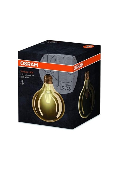 Osram Led Vintage Gold Globe Sarı Işık 380 Lümen E27 Duy Ampul Sa