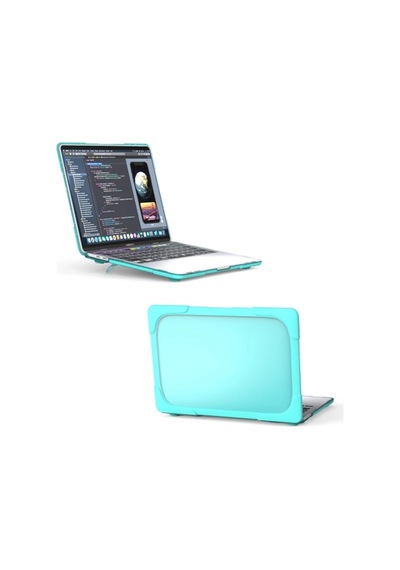 Apple Uyumlu Macbook Pro 13 İnch A2289-a2251-a2338 2020 Standlı Koruyucu Kılıf- 5775
