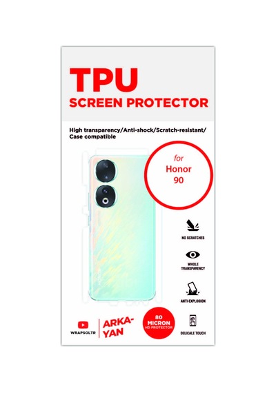 Honor 90 Arka Ve Yan Kaplama Leke Bırakmayan Hd Film
