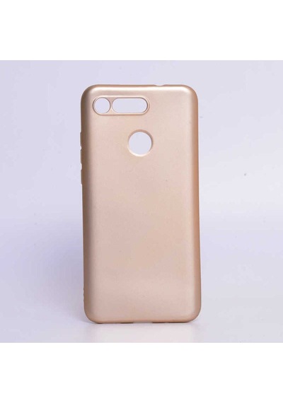 Huawei Honor View 20 Kılıf Zore Premier Silikon Kapak Gold