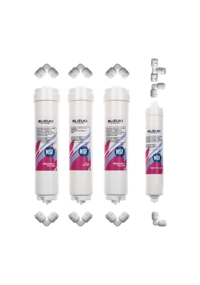 12 Inç Kapalı Kasa Su Arıtma Cihazı Membransız Tam Set 4 Filtre