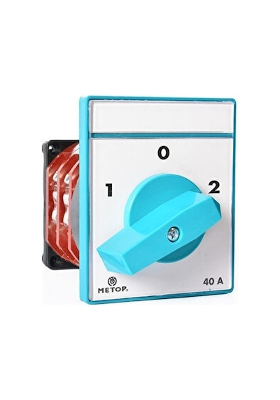 Mt029-40 3 Fazlı Kutup Değiştirici 1-0-2 Pako Şalter