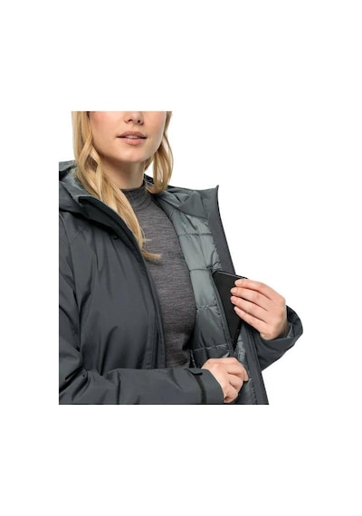Jack Wolfskin Heidelstein Ins Kadın Mont C-jac115681b30jv3 Gri