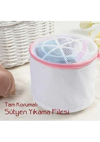 Sütyen Yıkama Filesi Korumalı Hassas Çamaşır Yıkama Aparatı Tr Diğer