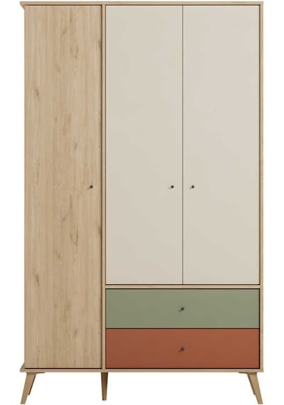 Terra Genç Odası 3 Kapılı 2 Çekmeceli Gardırop - Florida Meşe/karışık Renk 121x200x54 Cm Kahverengi Terra Genç Odası 3 Kapılı 2 Çekmeceli Gardırop - Florida Meşe/karışık Renk 121x200x54 Cm Kahverengi