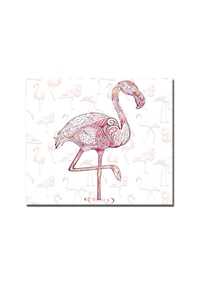 Decorıta Cam Ocak Arkası Koruyucu | Flamingo