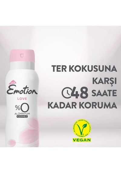 Love Kadın Alüminyumsuz Vegan Deodorant 3x150 Ml