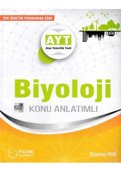 YKS AYT Biyoloji Konu Kitabı -  Palme Yayınları