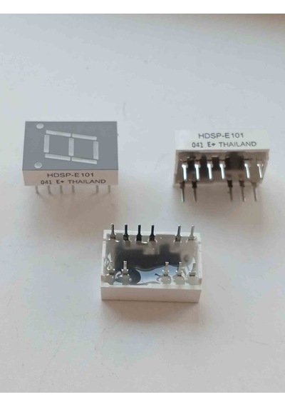 Hdspe101 Kırmızı 7 Segment 1 Dıjıt Anot Display 5 Adet