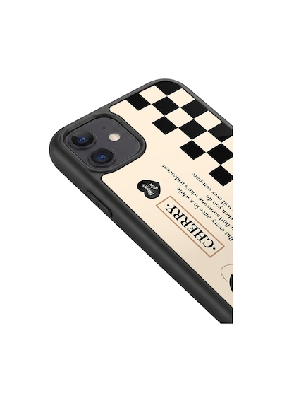 İphone 11 Uyumlu Cherry Desenli Kamera Korumalı Darbelere Dayanıklı Kılıf 1127-cherry-iphone11