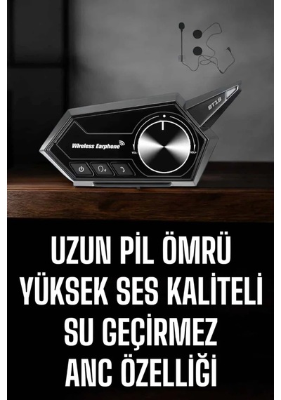 Motorcu Kulaklığı Kask Kulaklığı Anc Özelliği Sesli Görüşme Özelliği 79493776