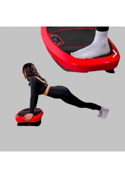 Titreşimli Egzersiz Platformu Kaymaz Yüzeyli Kompakt Fitness Ekipmanı