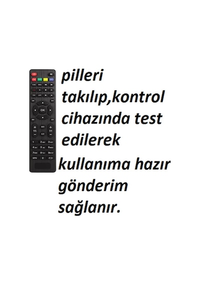 Teledünya Neta 8900 Hd Kumandası  Kablo Net Türksat Kablo Tv
