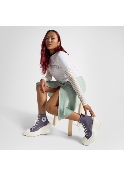 Converse Chuck 70 De Luxe Wedge Unisex Mor Platform Sneakerdüza08282c