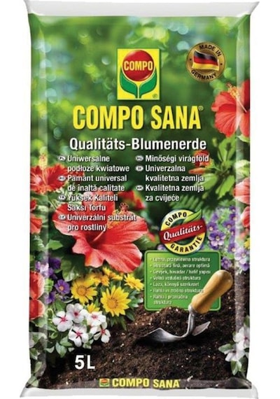 Compo Çiçekli Bitki Toprağı 5 Lt