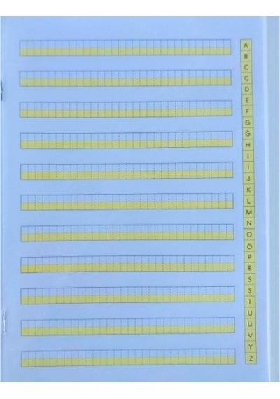 2024 Yeni Müfredat Klavuz Dik Çizgili Güzel Yazı Defteri 2 Adet Orta Boy 16,5x24 Cm 48 Sayfa