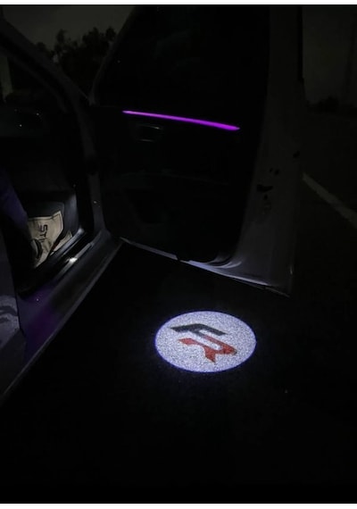 Fr Araçları 2 Adet Yeni Nesil Kapı Altı Led Logo Mesafe Sensörlü