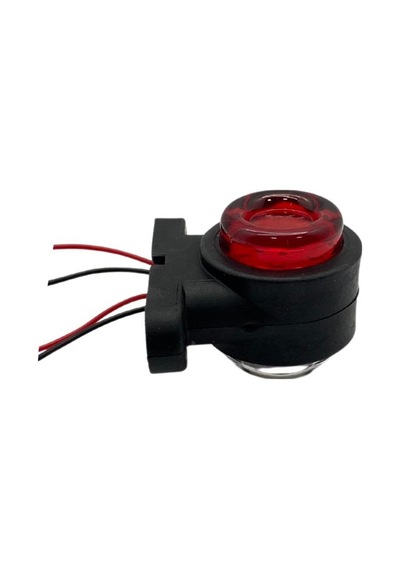 12v-24v Takoz Lambası Mini 12 Ledli Kırmızı-beyaz