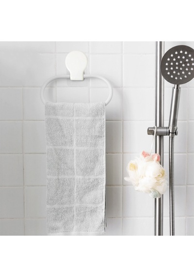 Güçlü Otel Ev Etiketi El Havlu Tutucu Yüzük Banyo Havlu Raf Çok Renkli