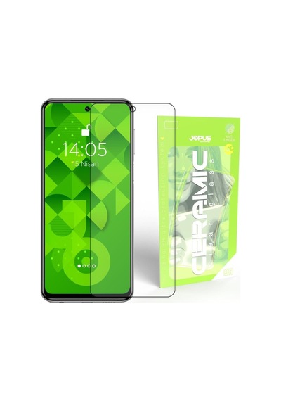 Xiaomi Redmi Note9 Pro / Note 9s Ekran Koruyucu Cek-129 Ceramic Clear Siyah