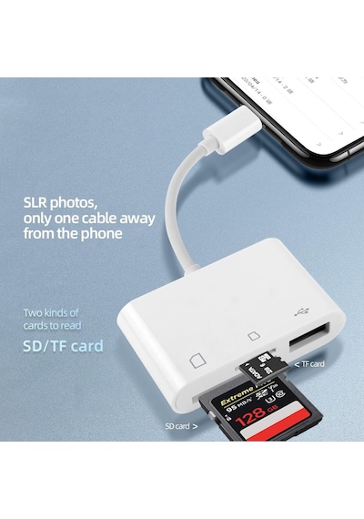 Jms 3 İn 1 Type C - Usb Kart Okuyucu