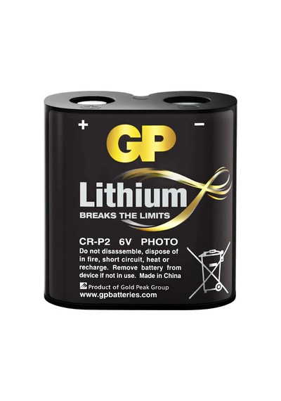 Gp Crp2 6v Lityum Fotoğraf Makinesi Pili Tekli