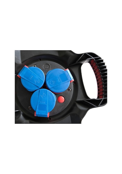 Brennenstuhl Rubber Gum Serisi Ip44 Lisanslı 10 Metre Uzatmaya Sahip H07rn-f 3g1.5 Makaralı Kablo