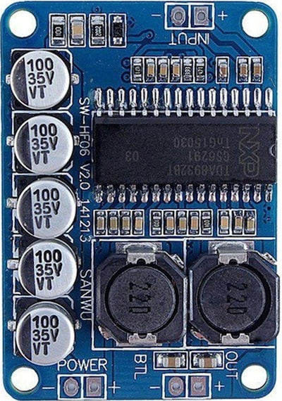 Tda8932 35 W Mono Amplifikatör Devresi
