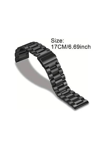 Huawei Watch Gt/gt2/gt3/gt4/gt5 Pro 46mm Uyumlu Çelik Kordon Klasik & Dayanıklı