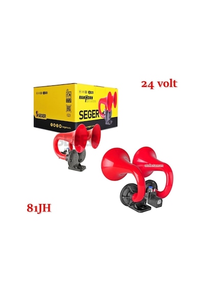 Ahmet Otomotiv Seger 24v Çift Boynuz Korna Daf Vabis Man Scanıa Marin Ean-8698520203296 81jh