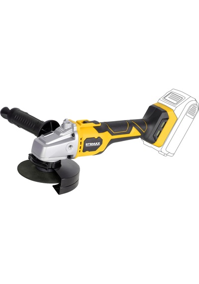 Rtrmax RTX3060B Akülü Avuç Taşlama Makinesi 115 MM