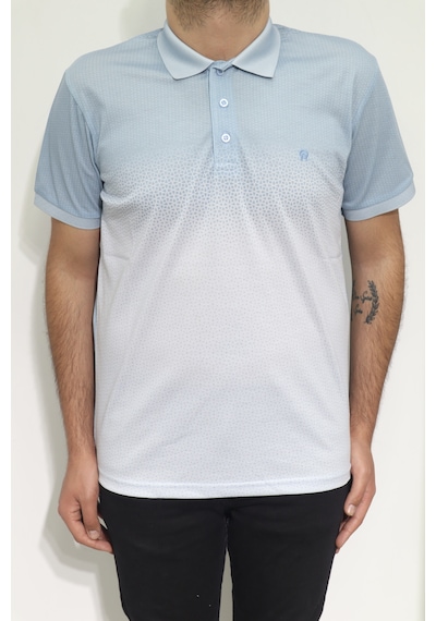 Santa Dmctekstil Erkek Dijital Baskılı Desenli Klasik Kesim Rahat Kalıp Cepsiz Polo Yaka T-shirt Mavi Santa Dmctekstil Erkek Dijital Baskılı Desenli Klasik Kesim Rahat Kalıp Cepsiz Polo Yaka T-shirt Mavi