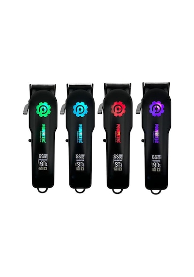 Powertec Tr-2900 Profesyonel Rgb'li Düz Ve Ara Makas Hediyeli 14 Taraklı Tıraş Makinesi