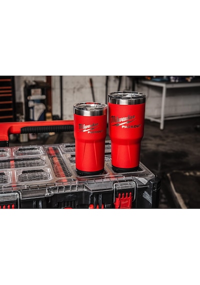Milwaukee Packout Kırmızı Matara Bardak 887 Ml 4932479075