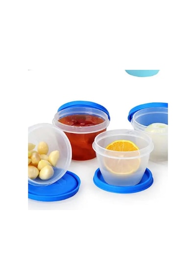 Moonstarr Kitchenware Micro Plus 4'lü Limon Ve Sarımsak Kutusu - Asorti Çok Renkli