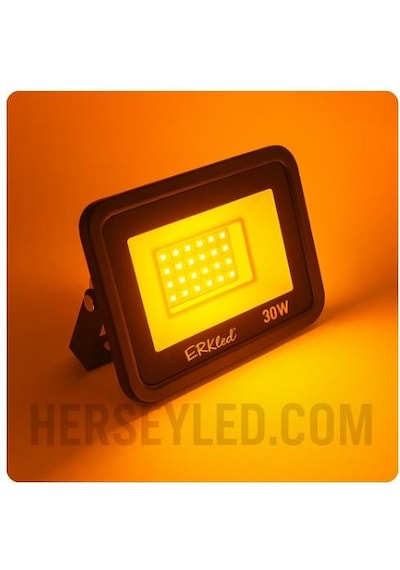Erk 30w Amber Led Projektör 220v Erk-3730 A Amber