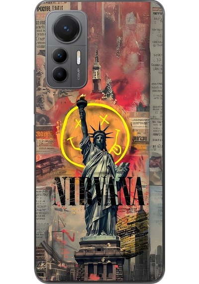 Xiaomi Mi 12 Lite Uyumlu Şeffaf Kılıf Aesthetic 3 Tasarımlı
