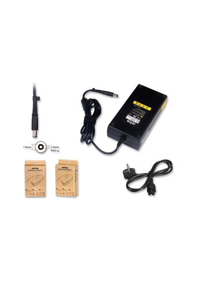 Hp, Msı, Acer Uyumlu Predator 19.5v 9.23a 180w Pinli Uç Notebook Adaptör 7.4 X 5.0mm - Pinli Uç