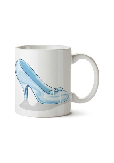 Cinderella-slipper-png İki Tarafı Baskılı Kupa Bardak Çok Renkli